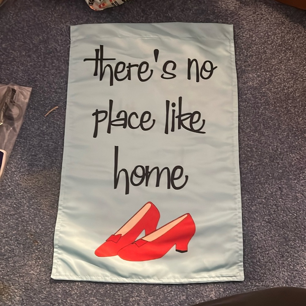 Wizard of Oz garden flag